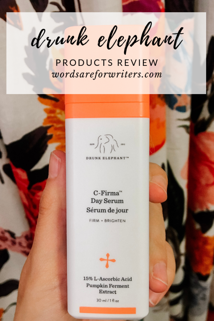 review of drunk elephant skin care